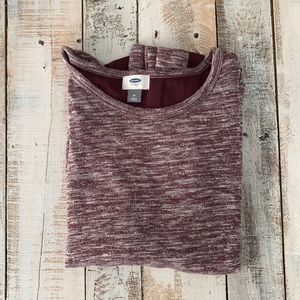 Old Navy Open Back Long Sleeve Top